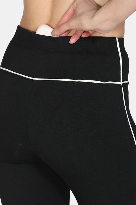 Zelocity All Day Yoga Leggings - Jet Black — image 7
